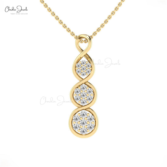 Infinity Diamond Pendant