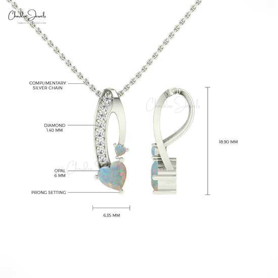 Diamond Bar Pendant