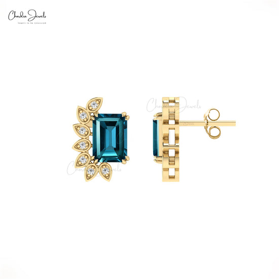 London Blue Topaz Earrings