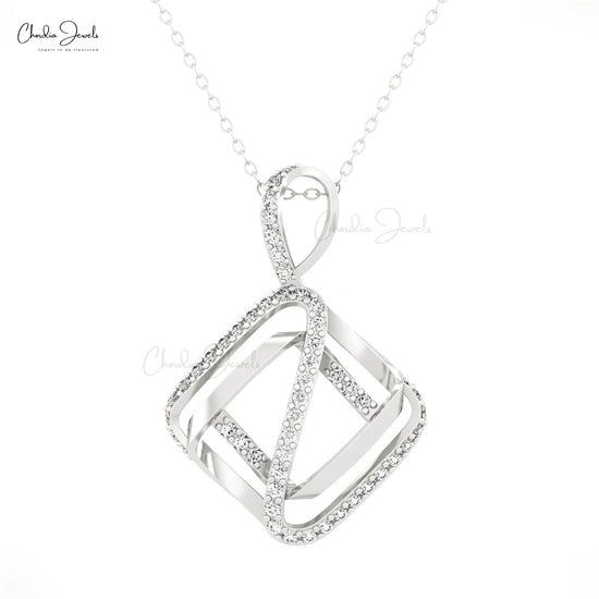 Dainty Diamond Pendant