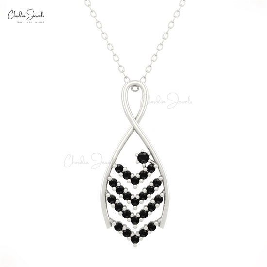 Real Black Diamond Pendant