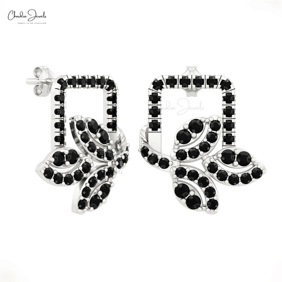 Black Diamond Earrings