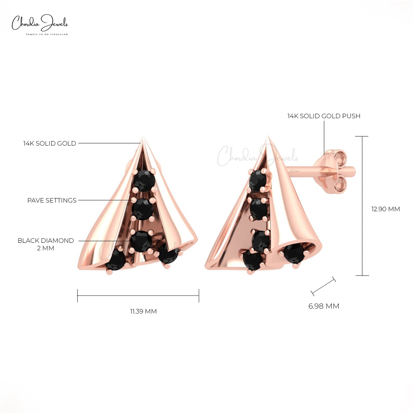 Classic Push Back Earrings