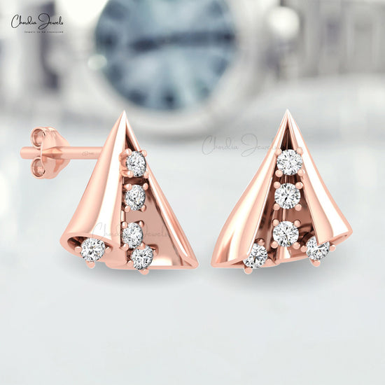 Diamond Stud Earrings