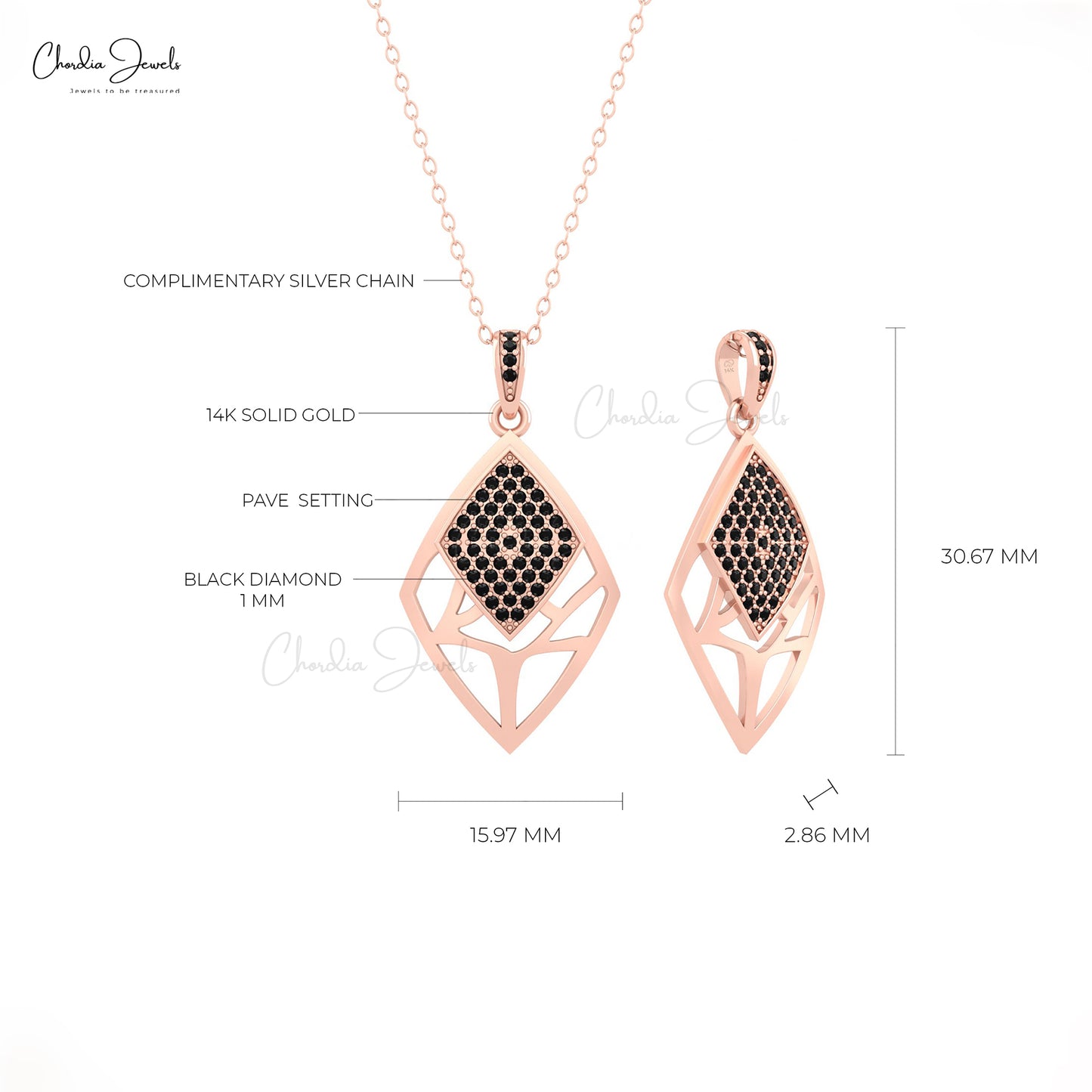 Shop Black Diamond Pendant