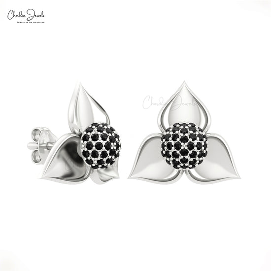 Real Diamond Cluster Earrings