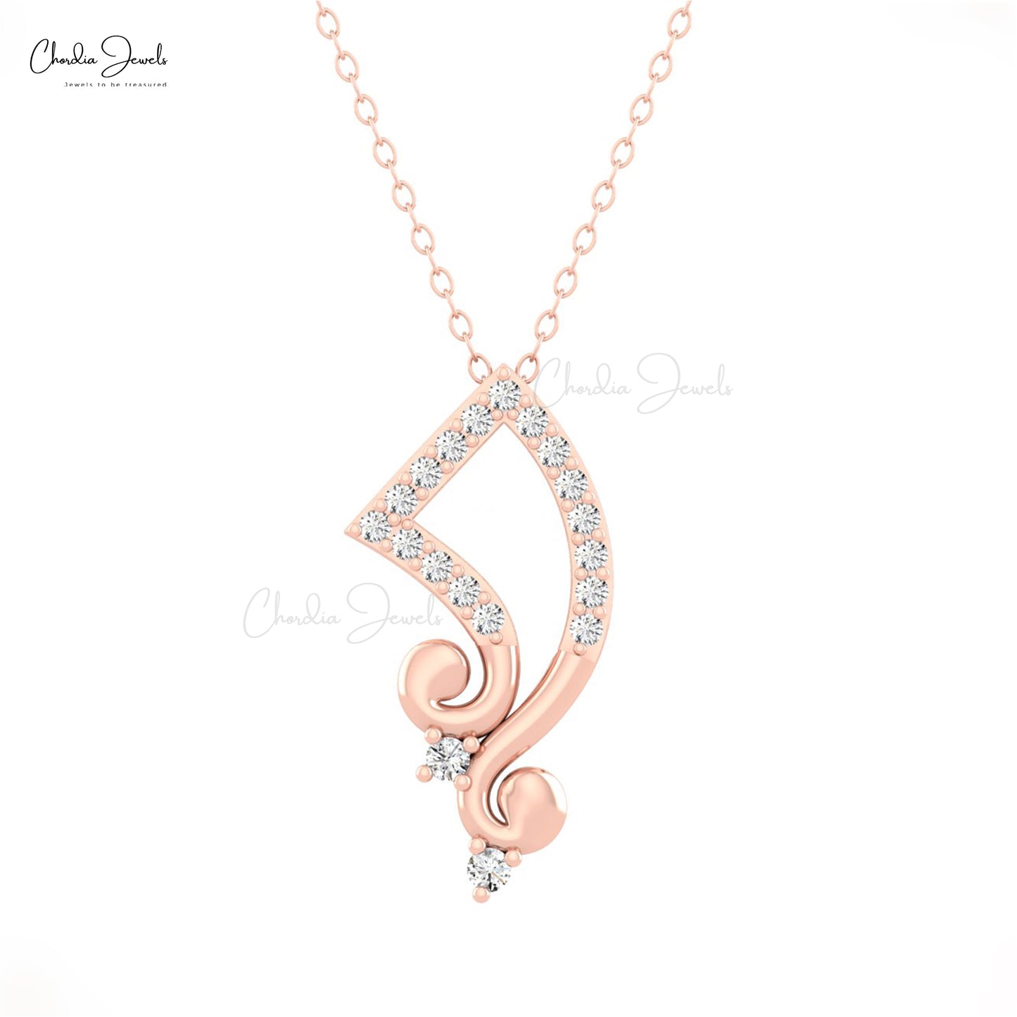 Dainty Diamond Pendant