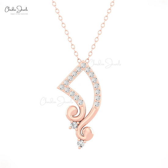 Dainty Diamond Pendant