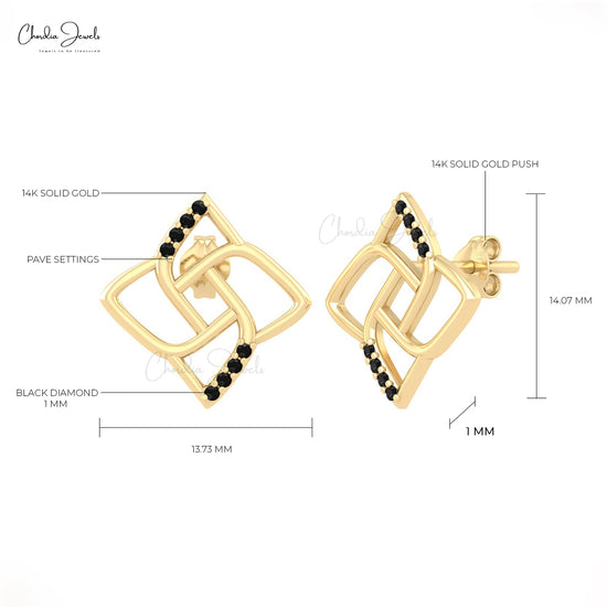 14k Solid Gold Earrings