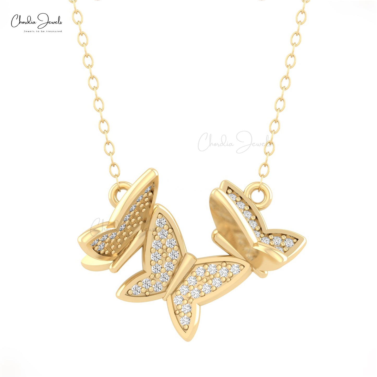 Butterfly Design Necklace