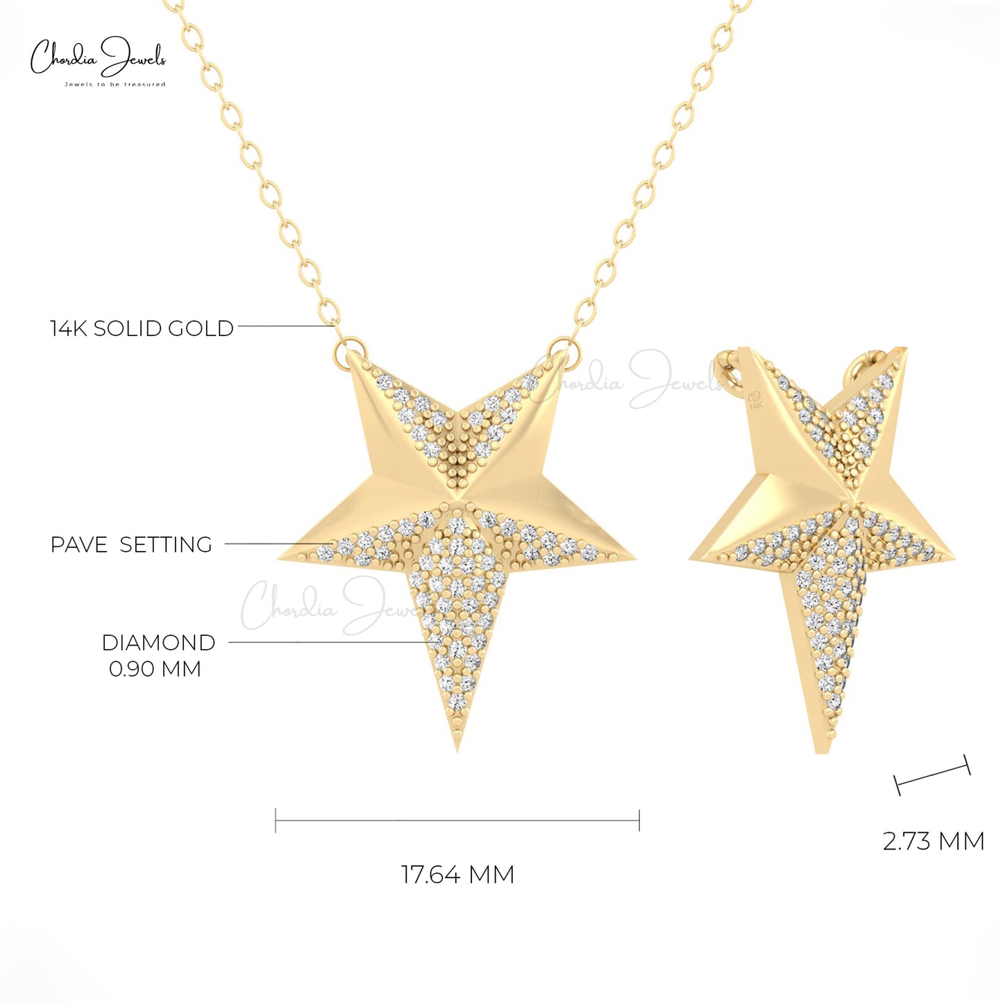 Star Necklace For Women