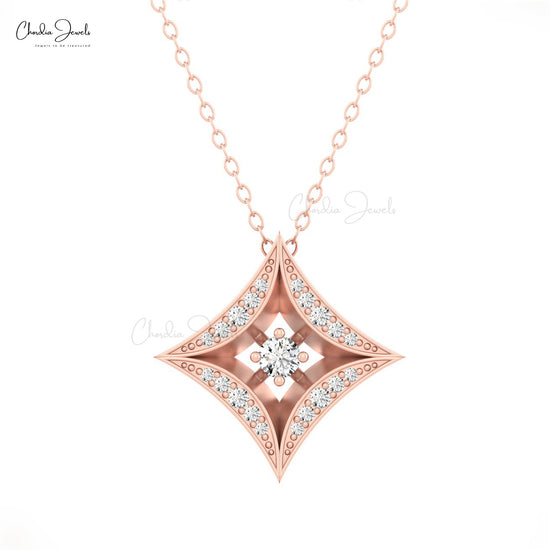 White Diamond Pendant