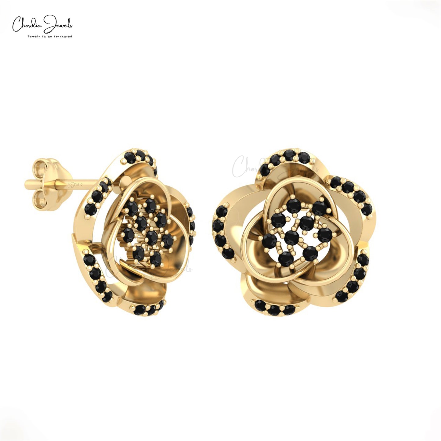 Flower Style Earrings