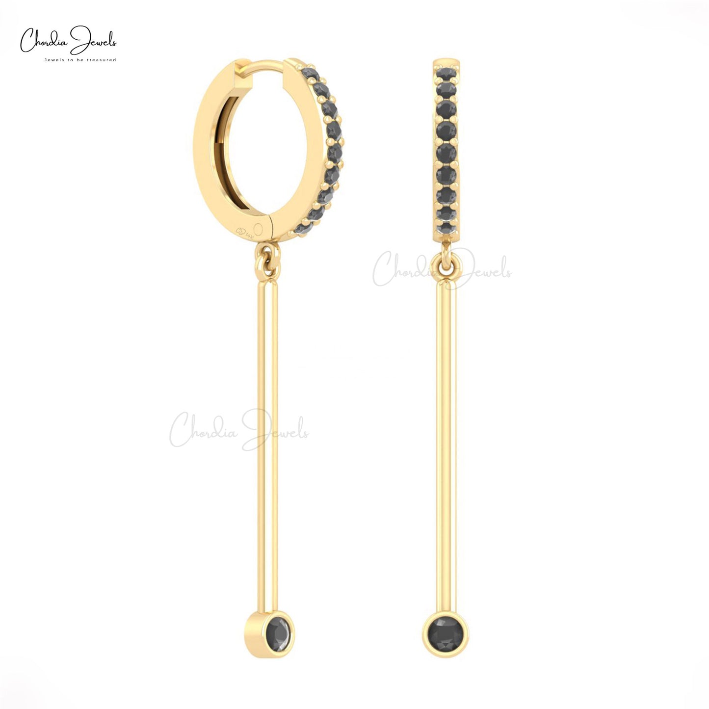 Hoop Bar Earrings For Women