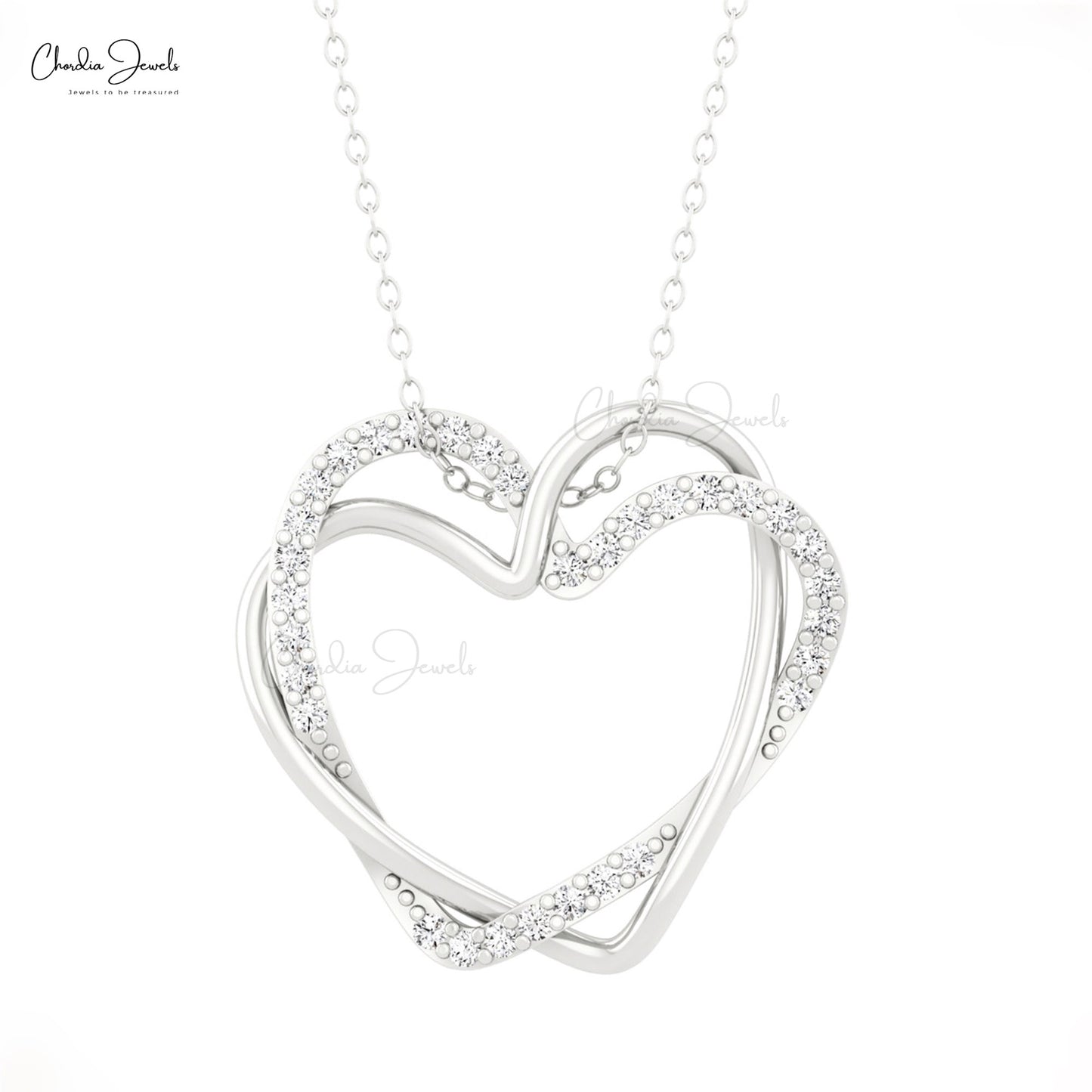 Double Heart Pendant