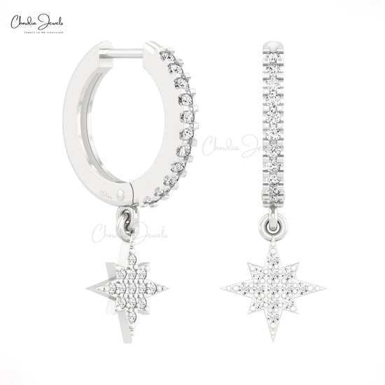 Diamond Dangle earrings