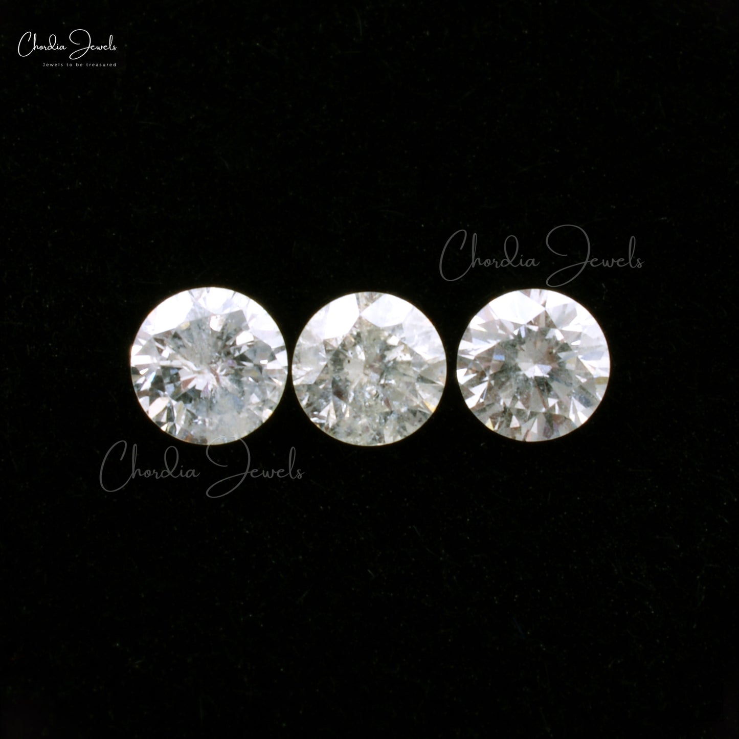 Natural Loose 20 Pointers White Diamond 3.7 - 3.8MM Quality I1-I2/G-H Stone, 1 Piece