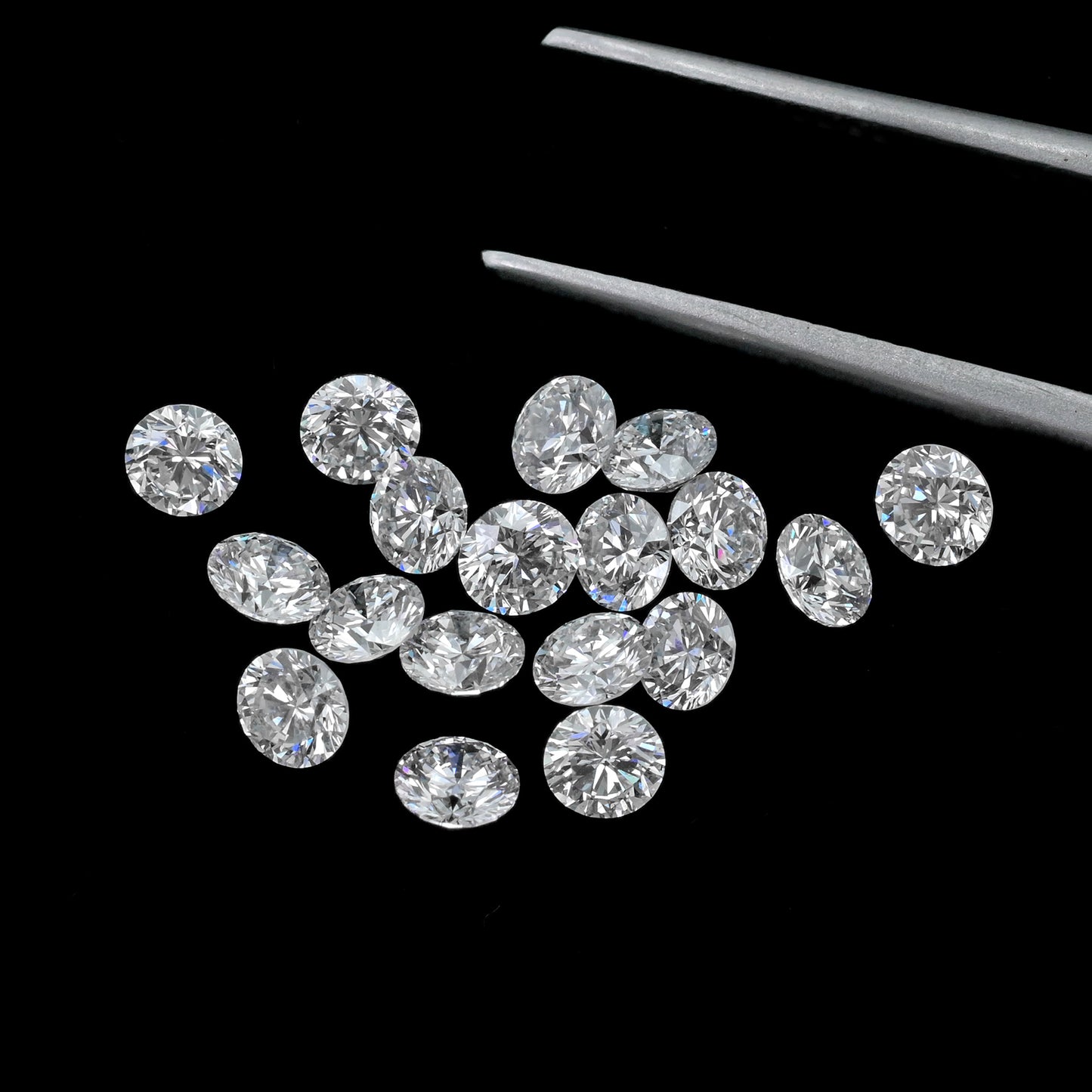 High Quality 25 Pointers Diamond SI Clarity 4mm Round Cut Loose Stone, 1 Piece