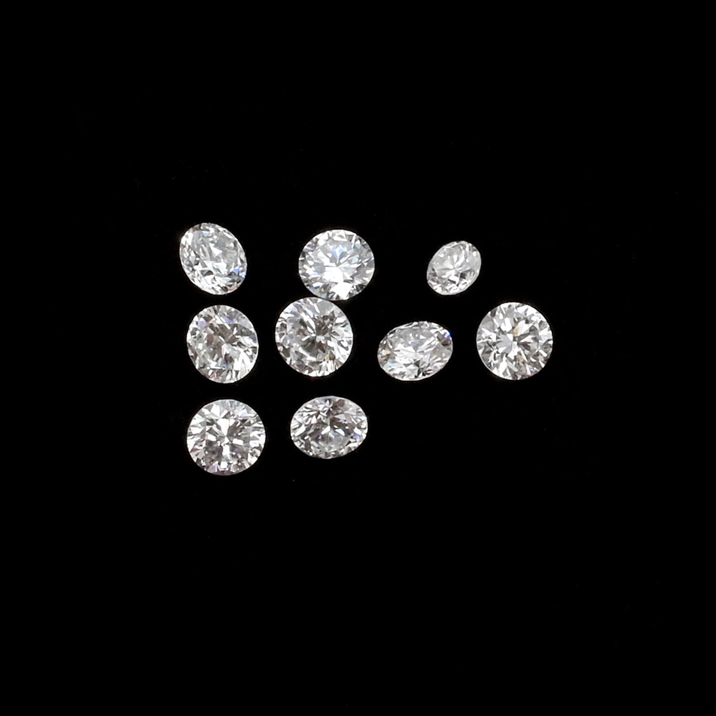 Natural Melee Diamond 1.8mm - 2.20mm Round Cut VS1/ G-H Loose Stone, 1 Piece