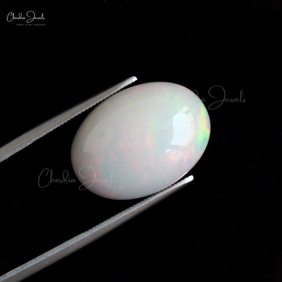 Oval Cabochon 15x21mm Opal Gemstone Loose Stone For Ring, 1 Piece