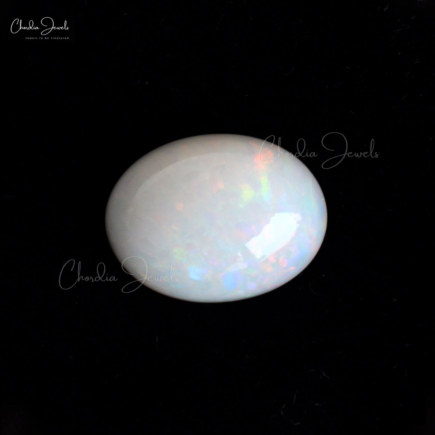 Semi Precious Opal 20x16mm Oval Cabochon Loose Stone for Gold Silver Jewelry, 1 Piece