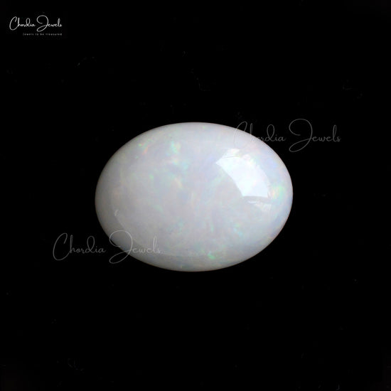 Natural Loose Cabochon 9.62 Ct Welo Opal Gemstone Wholesale for Ring, 1 Piece