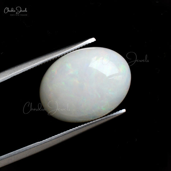 Natural Loose Cabochon 9.62 Ct Welo Opal Gemstone Wholesale for Ring, 1 Piece