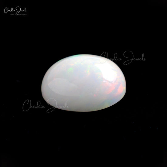 Genuine Oval Cabochon 17x12mm Opal Loose Gemstone for Ring Making, 1 Piece