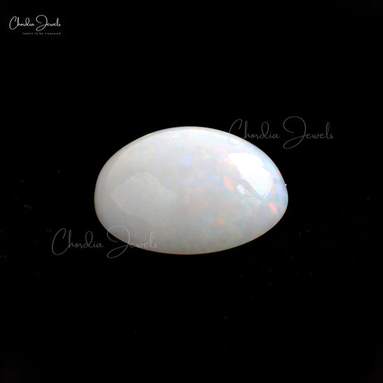 Semi Precious Opal 20x16mm Oval Cabochon Loose Stone for Gold Silver Jewelry, 1 Piece