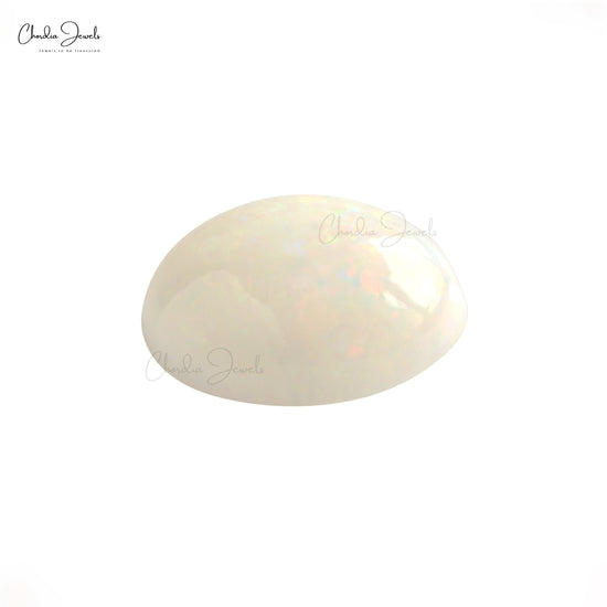 Semi Precious Opal 20x16mm Oval Cabochon Loose Stone for Gold Silver Jewelry, 1 Piece