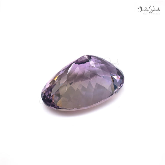 Oval Cut 21.45 Carat Semi Precious Ametrine Loose Stone For Fine Jewelry, 1 Piece