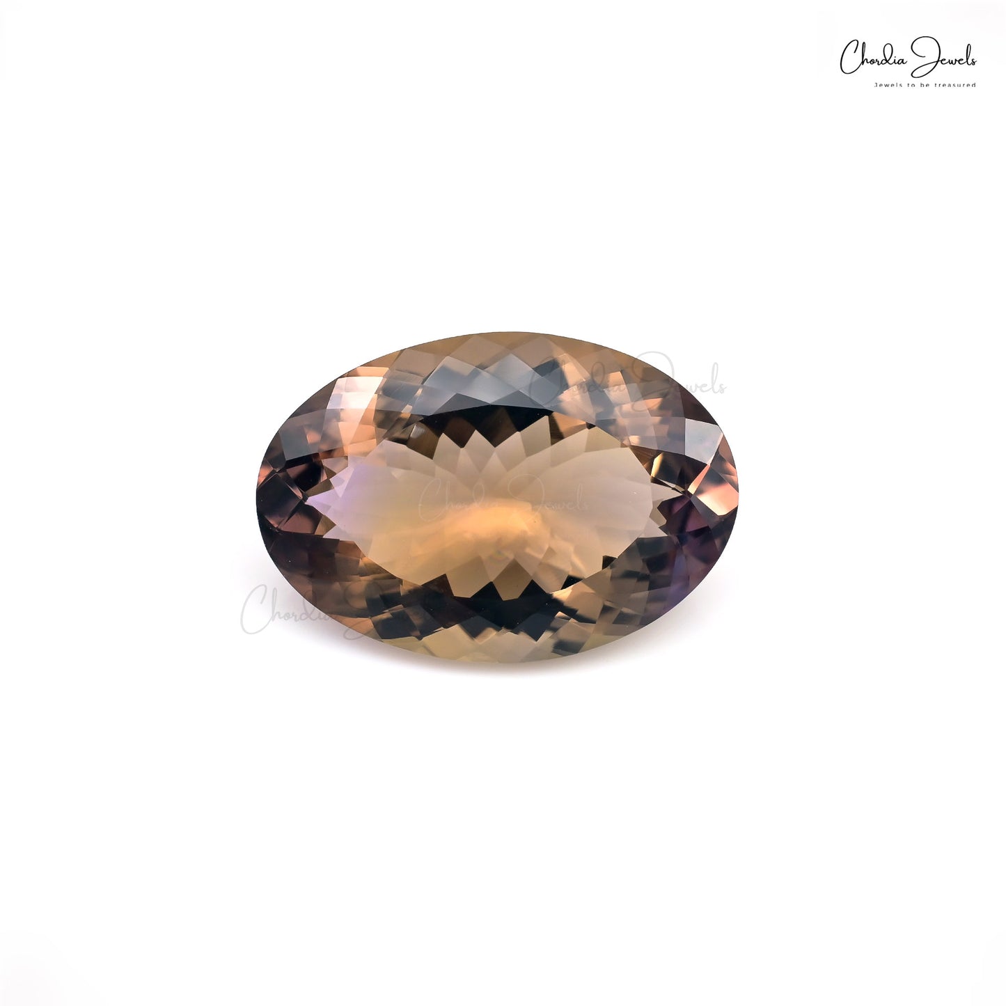 Natural Ametrine 28 Ct Oval Cut Lose Wholesale Stone At Offer Price, 1 Piece