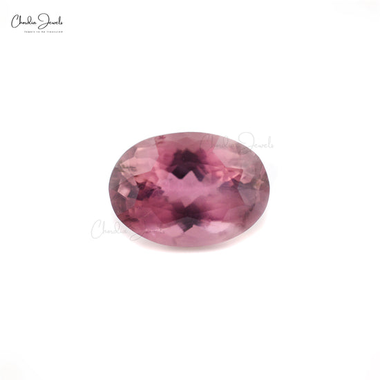 Fine Quality 10.50x7.50 MM Pink Tourmaline A Grade Oval Faceted Gemstone, 1 Piece