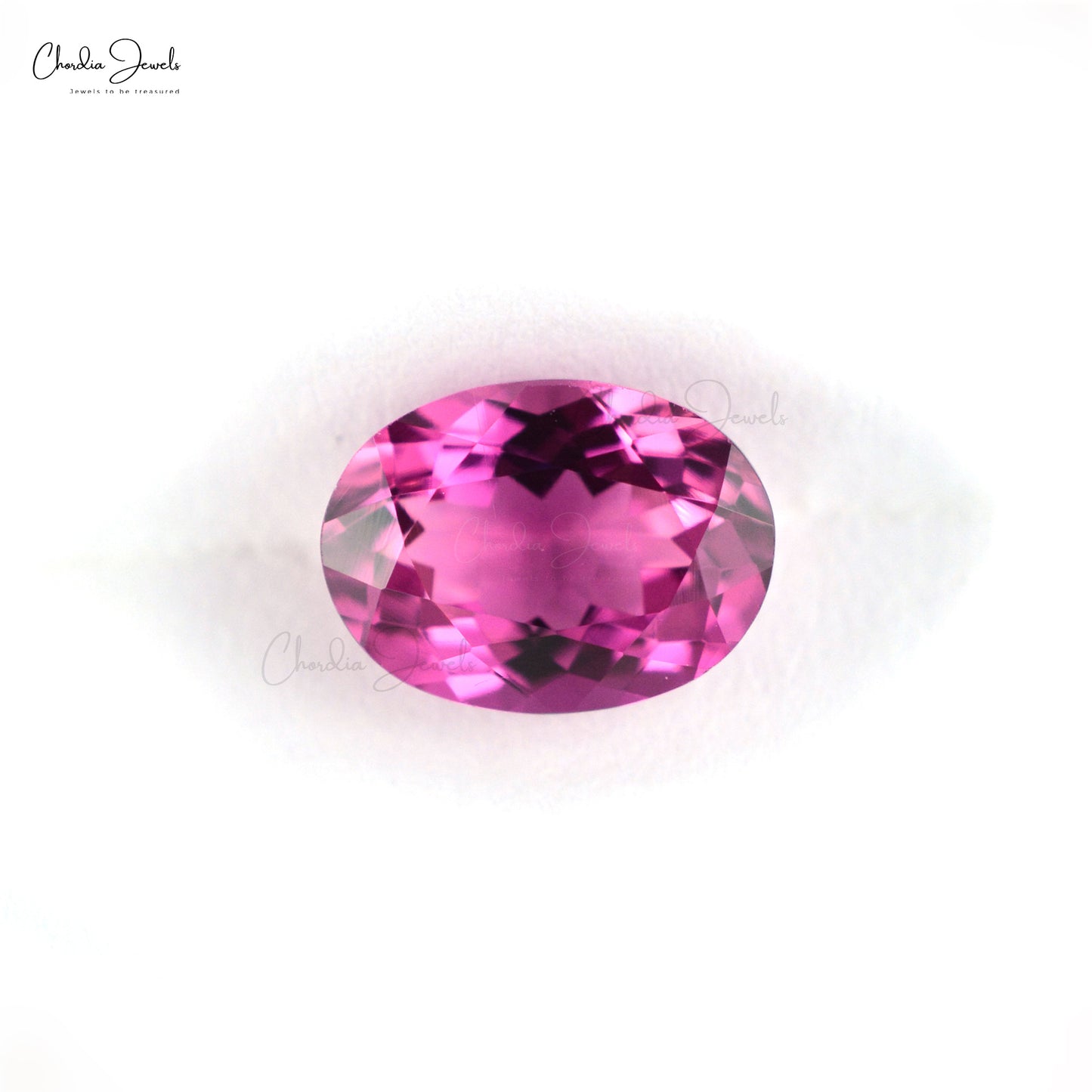 AAA Pink Tourmaline 1.36 Carat Natural Oval Cut Gemstone for Making Rings, 1 Piece