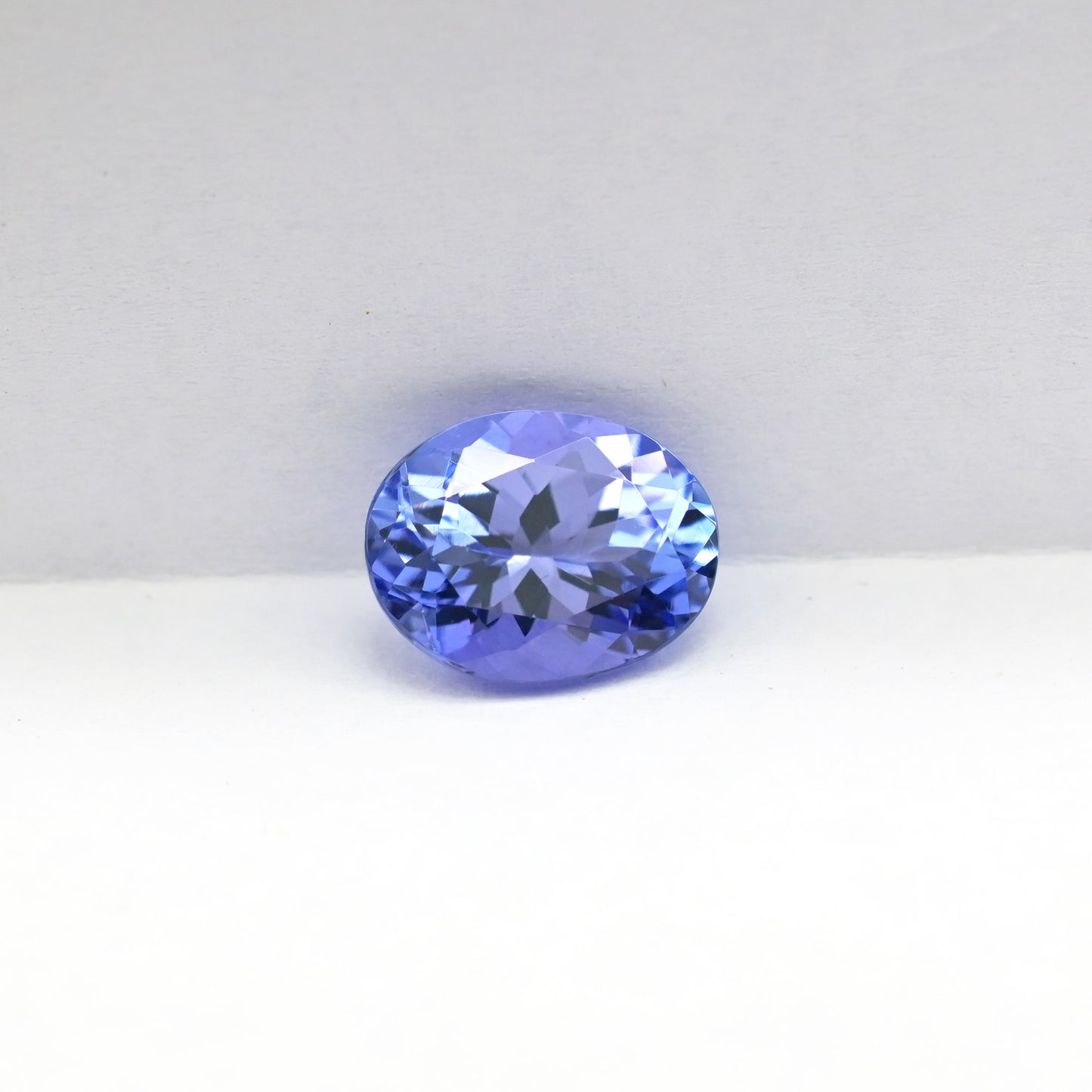 Certified Oval Tanzanite 2.34 Ct Loose December Birthstone For Jewelry Making, 1 Piece