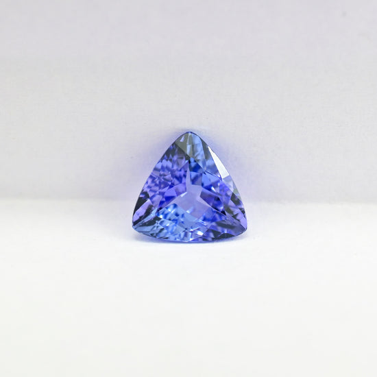 Natural Tanzanite 1.56 Ct Trillion Cut Loose Gemstone for Making Ring, 1 Piece