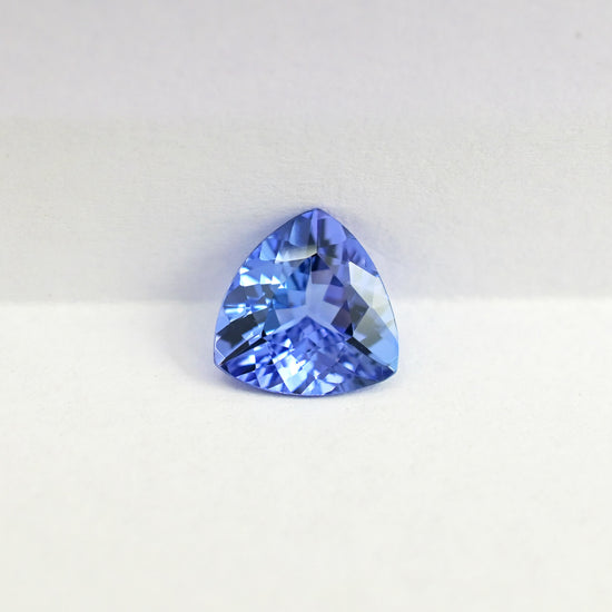 Certified Tanzanite 2.09 Ct Trillion Cut Loop Clean Loose Stone For Sale, 1 Piece