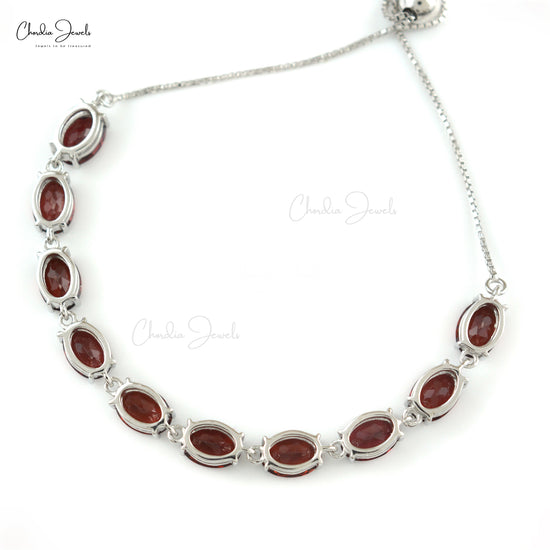 Garnet Long S Pendant Necklace – STV Jewelry