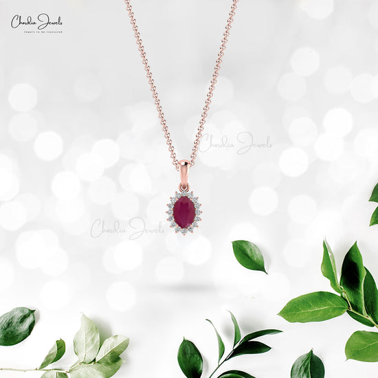 Buy Genuine Ruby Pendant, Real Ruby Necklace, Real Ruby Pendant, Red Ruby  Necklace, Ruby Gemstone Necklace, Ruby Crystal Pendant,july Birthstone  Online in India - Etsy