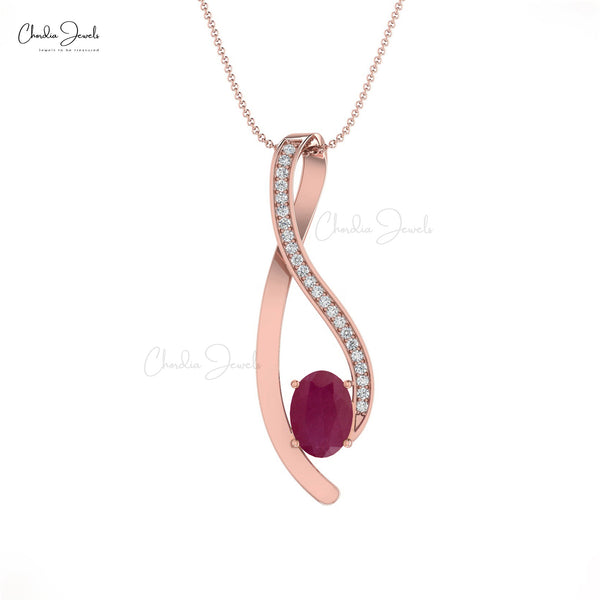 Genuine Faceted Ruby Gallery Bezel Necklace | High Dome popular Ruby | 925 Sterling Silver Double Rope Chain |Precious Gemstone | July Birthstone