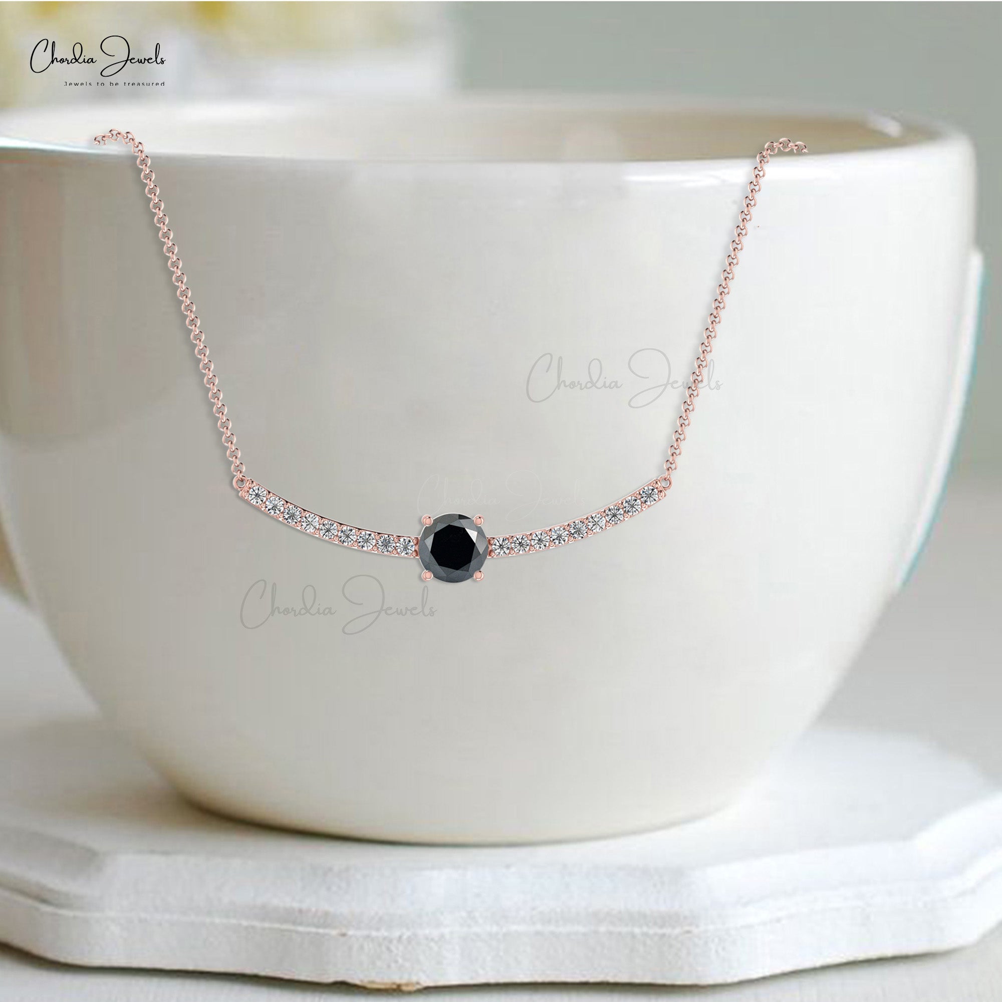 Black diamond bracelet diamond April birthstone diamond necklace Rough diamond solitaire shops diamond necklace dainty diamond necklace gold diamo