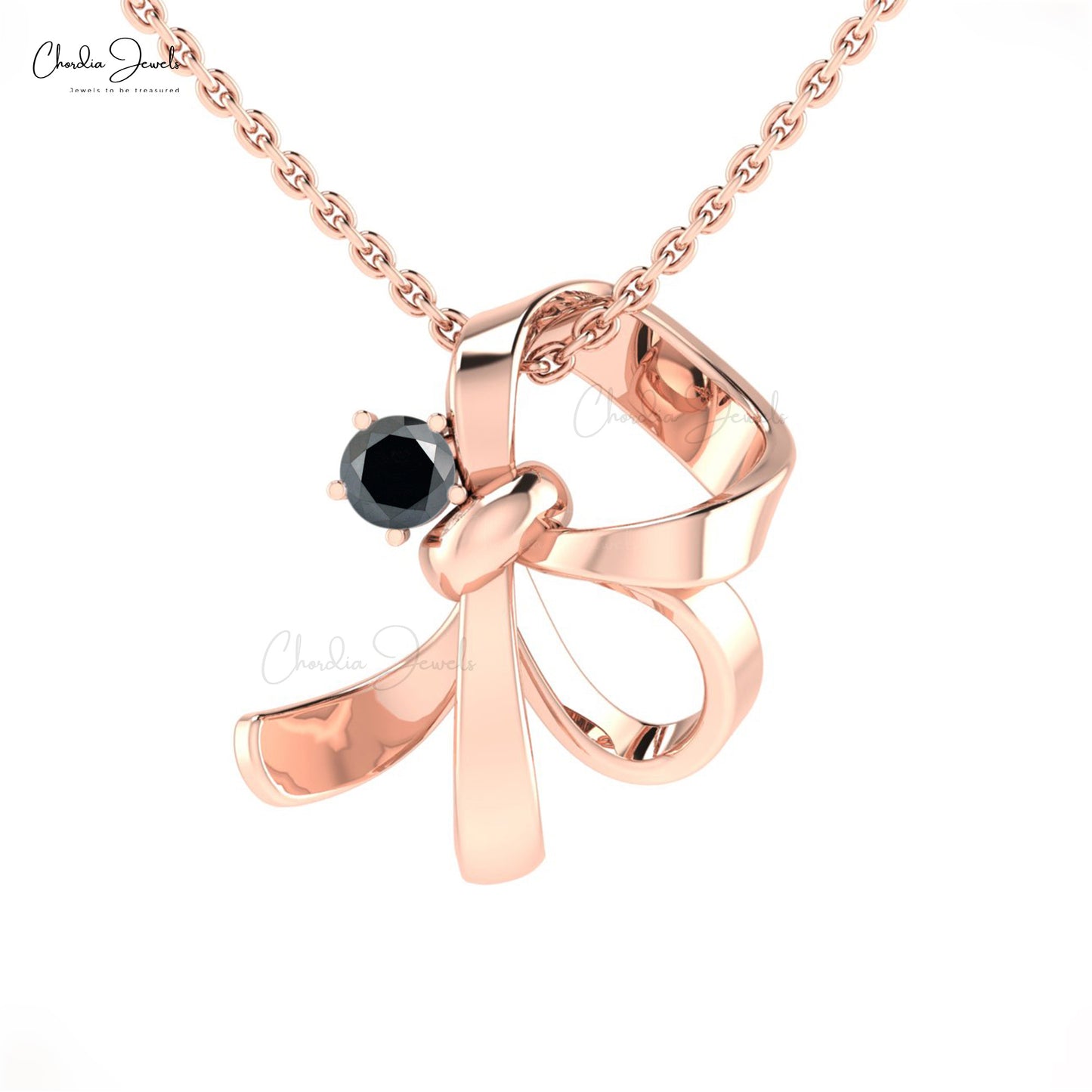 Enchanting Grace Diamond 14KT Gold Necklace | Tallajewellers