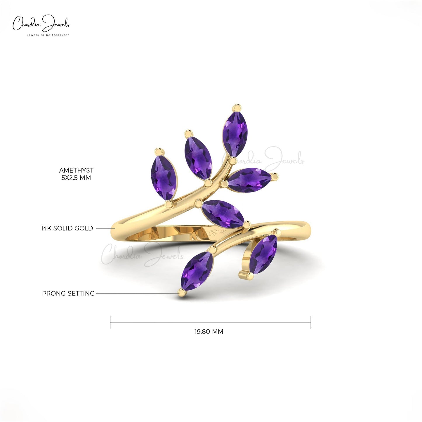 Sterling Silver 925 Amethyst Cabochon Cathedral Ring at Rs 1800/piece in  Jaipur