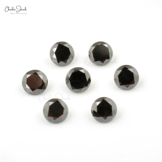Black-Diamond-0-8-MM-Round-Brilliant-Cut-AAA-Quality-Natural-Gemstone