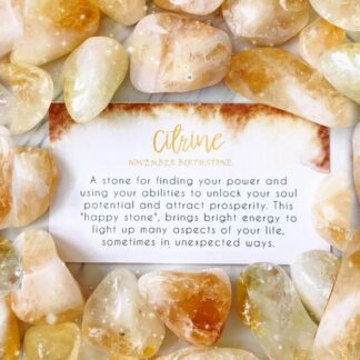 Cluster 3 Stone Chain Necklace With 0.66 Ct Citrine 14k Solid Gold Hallmarked Necklace