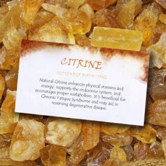 6MM Citrine & Round Cut Diamond Halo Ring In 14K Gold