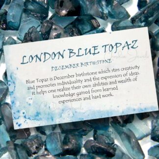 Real 14k Gold Half Halo Ring With 8x6mm London Blue Topaz Side Diamond Engagement Ring