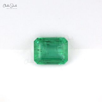 5 Carat Super Fine Quality Zambian Emerald Octagon For Precious Jewelry