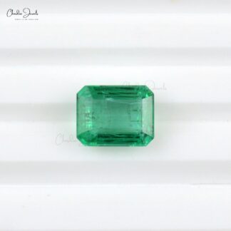 5 Carat Super Fine Quality Zambian Emerald Octagon For Precious Jewelry