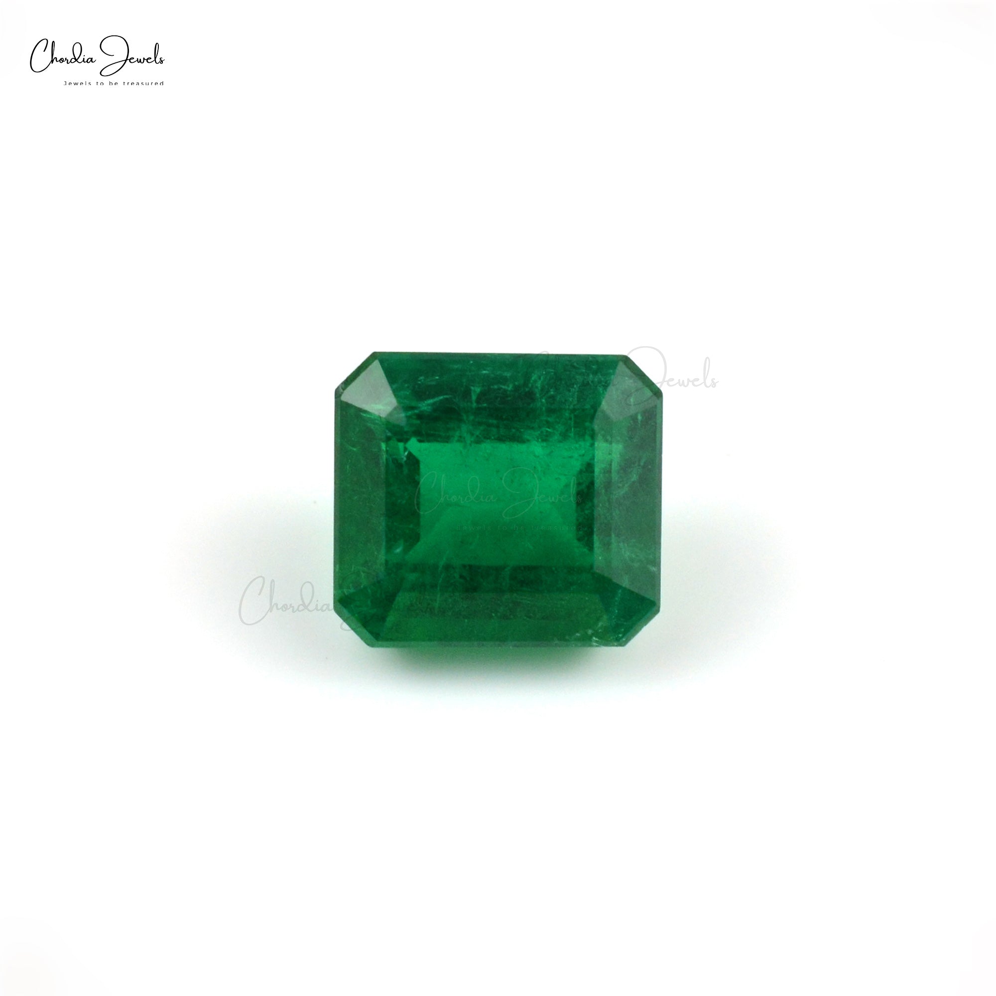 7 Carats Super Top Quality Emerald Octagon Loose Stone For Pendant